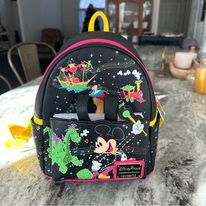Loungefly Disney Parks Main Street Electrical Parade Mini Backpack NWT